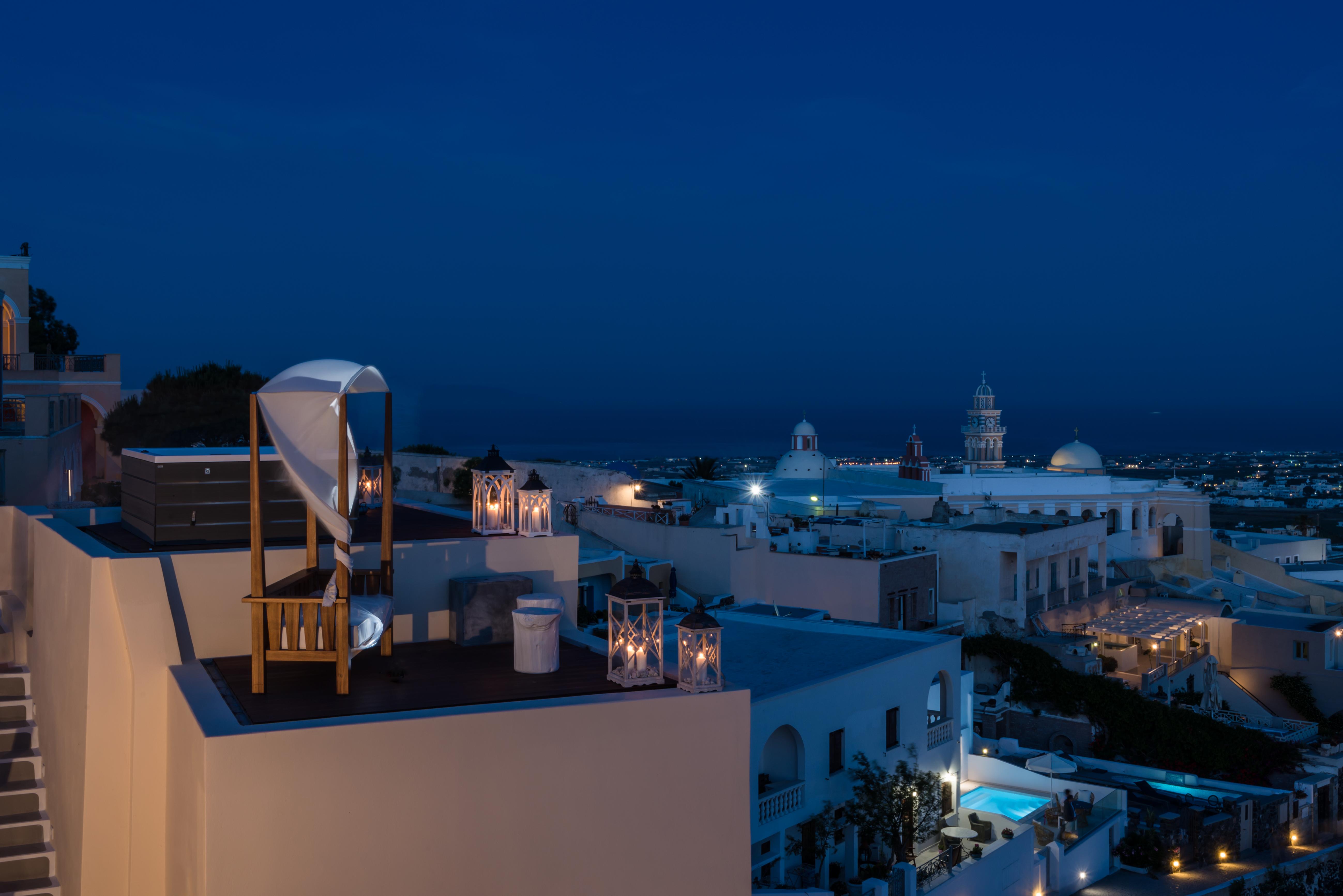 Mythical Blue Luxury Suites (Adults Only) Fira  Luaran gambar