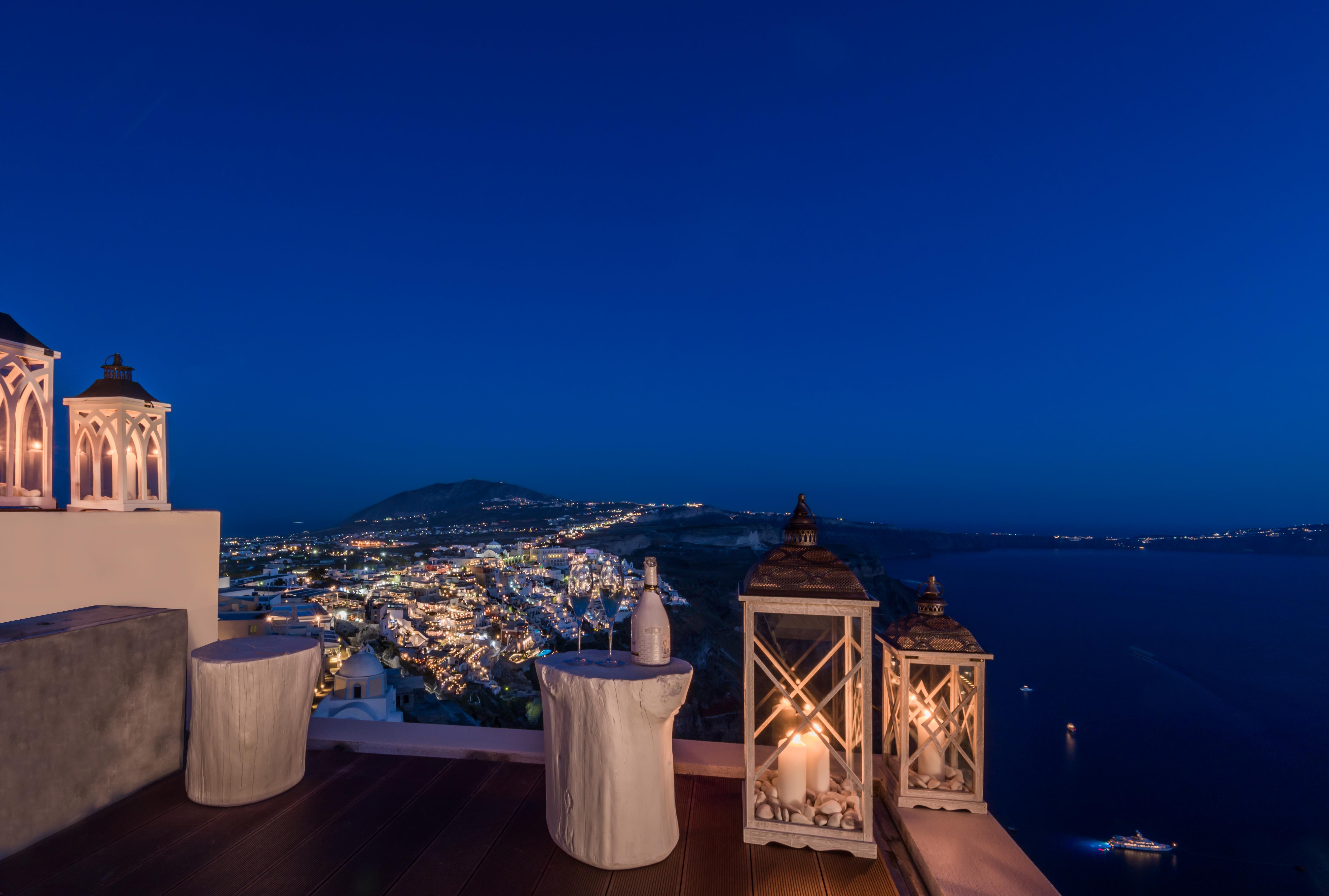 Mythical Blue Luxury Suites (Adults Only) Fira  Luaran gambar