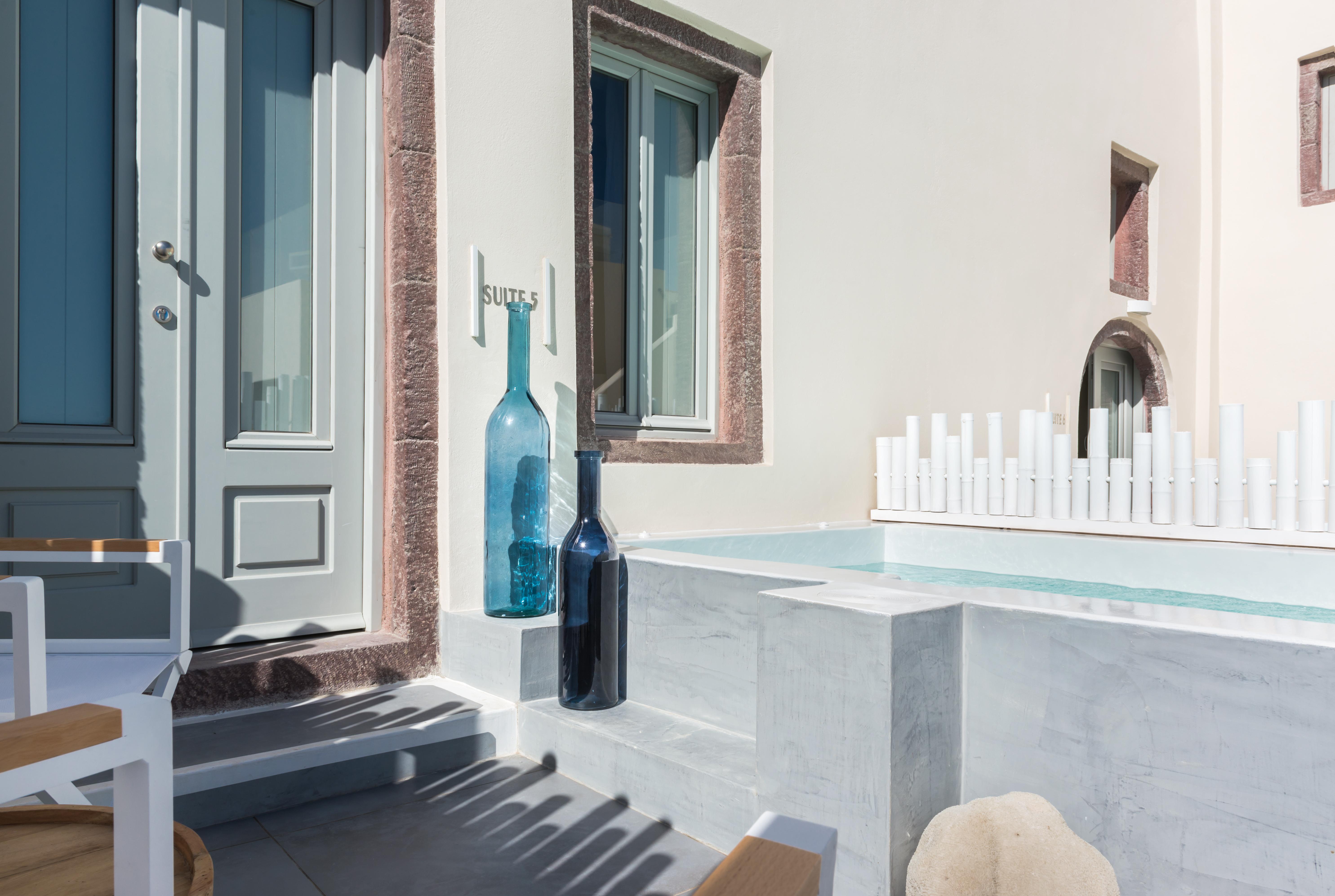 Mythical Blue Luxury Suites (Adults Only) Fira  Luaran gambar